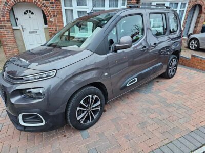 CITROEN BERLINGO FLAIR BLUE HDI ENGINE SIZE 1.5 Litres FUEL DIESEL BODY 5 DOOR MPV TRANSMISSION MANUAL SEATS 5 COLOUR GREY REG DATE 15/03/2019 19,100 Miles MF19 FYM