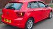 VOLKSWAGEN POLO SE  ENGINE SIZE 1.0 Litres FUEL PETROL BODY 5 DOOR HATCHBACK TRANSMISSION MANUAL SEATS 5 COLOUR RED REG DATE 27/09/2018  49,800 Miles   EK68 YML