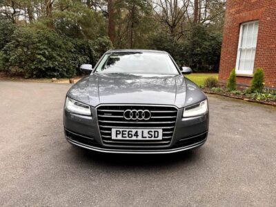 AUDI A8 SPORT EXEC TDI QUATTRO ENGINE SIZE 4.2 Litres FUEL DIESEL BODY 4 DOOR SALOON TRANSMISSION AUTOMATIC SEATS 5 COLOUR GREY REG DATE 17/09/2014 95000 Miles PE64 LSD