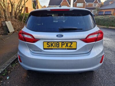 FORD FIESTA TITANIUM TURBO  ENGINE SIZE 1.0 Litres FUEL PETROL BODY 5 DOOR HATCHBACK TRANSMISSION MANUAL SEATS 5 COLOUR SILVER REG DATE 29/03/2018 52000 Miles(estimated) SK18 PXZ