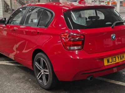 BMW 116I SPORT AUTO ENGINE SIZE 1.6 Litres FUEL PETROL BODY 3 DOOR HATCHBACK TRANSMISSION AUTOMATIC SEATS 5 COLOUR RED REG DATE 03/05/2013 76,000 Miles WJ13 YAH