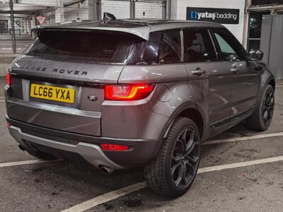 LAND ROVER RANGE ROVER EVOQUE SE TECH ED4 ENGINE SIZE 2.0 Litres FUEL DIESEL BODY 5 DOOR ESTATE TRANSMISSION MANUAL SEATS 5 COLOUR GREY REG DATE 05/01/2017 134000 Miles LC66 YXA