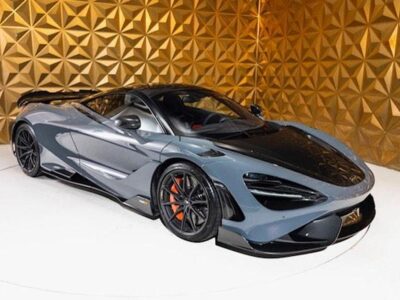 MCLAREN 765LT V8 S-A GREY ENGINE SIZE 4.0 Litres FUEL PETROL BODY 2 DOOR COUPE TRANSMISSION SEMI AUTO SEATS 2 COLOUR GREY REG DATE 09/03/2021 4070 Miles LG21 GZE