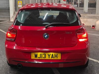 BMW 116I SPORT AUTO ENGINE SIZE 1.6 Litres FUEL PETROL BODY 3 DOOR HATCHBACK TRANSMISSION AUTOMATIC SEATS 5 COLOUR RED REG DATE 03/05/2013 76,000 Miles WJ13 YAH