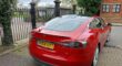 TESLA MODEL S FUEL ELECTRIC BODY 5 DOOR HATCHBACK TRANSMISSION AUTOMATIC SEATS 5 COLOUR RED REG DATE 30/09/2014 105000 miles RK64UYT