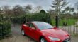 TESLA MODEL S FUEL ELECTRIC BODY 5 DOOR HATCHBACK TRANSMISSION AUTOMATIC SEATS 5 COLOUR RED REG DATE 30/09/2014 105000 miles RK64UYT