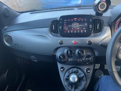 ABARTH F595C ENGINE SIZE 1.4 Litres FUEL PETROL BODY 3 DOOR CONVERTIBLE TRANSMISSION MANUAL SEATS 4 COLOUR GREY REG DATE 29/10/2021 8400 Miles RO71 WVX