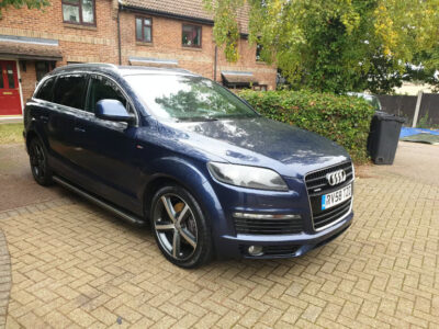 Audi Q7 s-line, black edition, Blue 2008 RV58TZD