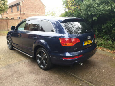 Audi Q7 s-line, black edition, Blue 2008 RV58TZD