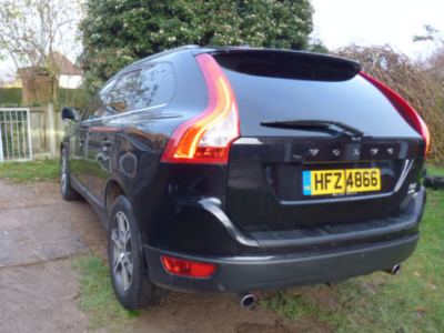 XC60, SE LUX, AWD, D5,  ENGINE SIZE 2.4 Litres FUEL DIESEL BODY 5 DOOR ESTATE TRANSMISSION MANUAL SEATS 5 COLOUR BLACK REG DATE 13/10/2011, Norfolk, HFZ 4866