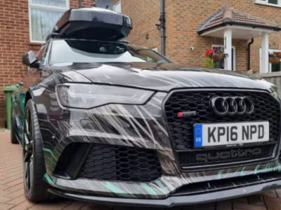 AUDI RS6 TFSI V8 QUATTRO AUTO ENGINE SIZE 4.0 Litres FUEL PETROL BODY 5 DOOR ESTATE TRANSMISSION AUTOMATIC SEATS 5 COLOUR MULTI-COLOUR REG DATE 21/03/2016 91000 Miles KP16 NPD