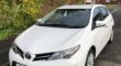 TOYOTA MODEL AURIS ICON VALVE MATIC ENGINE SIZE 1.6 Litres FUEL PETROL BODY 5 DOOR HATCHBACK TRANSMISSION MANUAL SEATS 5 COLOUR WHITE REG DATE 31/05/2013 Mileage 70000 VN13 KVU