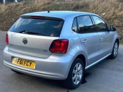 VOLKSWAGEN POLO MATCH TDI ENGINE SIZE 1.2 Litres FUEL DIESEL BODY 5 DOOR HATCHBACK TRANSMISSION MANUAL SEATS 5 COLOUR SILVER REG DATE 17/10/2011 101740 Miles WF61 FCY