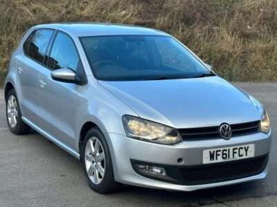 VOLKSWAGEN POLO MATCH TDI ENGINE SIZE 1.2 Litres FUEL DIESEL BODY 5 DOOR HATCHBACK TRANSMISSION MANUAL SEATS 5 COLOUR SILVER REG DATE 17/10/2011 101740 Miles WF61 FCY