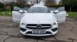 MERCEDES-BENZ MODEL CLA 180 AMG LINE PREMIUM AUTO ENGINE CC 1332 cc ENGINE SIZE 1.3 Litres FUEL PETROL BODY 4 DOOR COUPE TRANSMISSION AUTOMATIC SEATS 5 COLOUR WHITE REG DATE 19/12/2019 41,500 miles SL69CDE