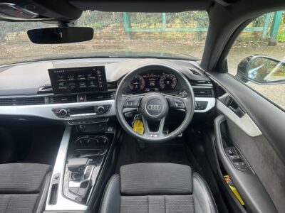 AUDI A4 S LINE 35 TDI S-A ENGINE SIZE 2.0 Litres FUEL DIESEL BODY 4 DOOR SALOON TRANSMISSION SEMI AUTO SEATS 5 COLOUR BLACK REG DATE 14/02/2020 41000 Miles WM69GZA