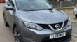 NISSAN QASHQAI TEKNA DCI CVT ENGINE SIZE 1.6 Litres FUEL DIESEL BODY 5 DOOR HATCHBACK TRANSMISSION CVT SEATS 5 COLOUR GREY REG DATE 04/02/2016 81520 Miles YL65 MRX