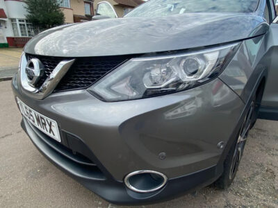 NISSAN QASHQAI TEKNA DCI CVT ENGINE SIZE 1.6 Litres FUEL DIESEL BODY 5 DOOR HATCHBACK TRANSMISSION CVT SEATS 5 COLOUR GREY REG DATE 04/02/2016 81520 Miles YL65 MRX