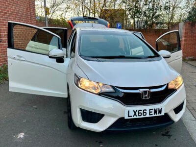 HONDA FUEL HYBRID ELECTRIC BODY DOOR COLOUR WHITE REG DATE 01/11/2023 42650 miles LX66 EWW