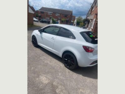 SEAT IBIZA FR BLACK TSI ENGINE SIZE 1.2 Litres FUEL PETROL BODY 3 DOOR HATCHBACK TRANSMISSION MANUAL SEATS 5 COLOUR WHITE REG DATE 30/12/2014 87000 miles YS64 NCU