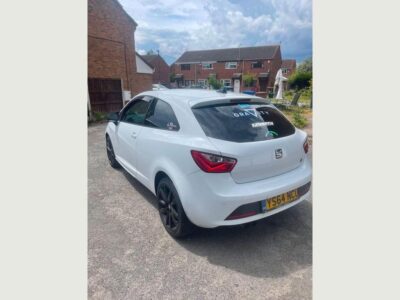 SEAT IBIZA FR BLACK TSI ENGINE SIZE 1.2 Litres FUEL PETROL BODY 3 DOOR HATCHBACK TRANSMISSION MANUAL SEATS 5 COLOUR WHITE REG DATE 30/12/2014 87000 miles YS64 NCU