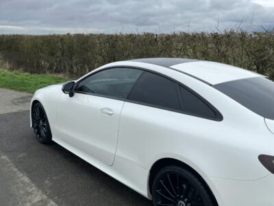 MERCEDES-BENZ, E 300, AMG LINE, PREMIUM +, AUTO, ENGINE SIZE 2.0 Litres FUEL PETROL BODY 2 DOOR COUPE TRANSMISSION AUTOMATIC SEATS 4 COLOUR WHITE REG DATE 11/10/2018 Lincolnshire, X27MBM