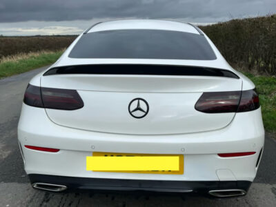 MERCEDES-BENZ, E 300, AMG LINE, PREMIUM +, AUTO, ENGINE SIZE 2.0 Litres FUEL PETROL BODY 2 DOOR COUPE TRANSMISSION AUTOMATIC SEATS 4 COLOUR WHITE REG DATE 11/10/2018 Lincolnshire, X27MBM