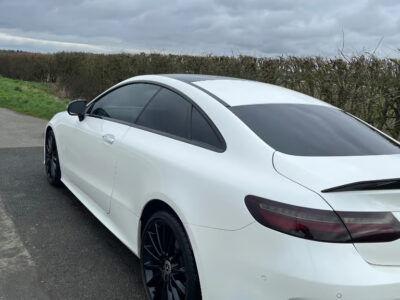 MERCEDES-BENZ, E 300, AMG LINE, PREMIUM +, AUTO, ENGINE SIZE 2.0 Litres FUEL PETROL BODY 2 DOOR COUPE TRANSMISSION AUTOMATIC SEATS 4 COLOUR WHITE REG DATE 11/10/2018 Lincolnshire, X27MBM