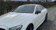 MERCEDES-BENZ, E 300, AMG LINE, PREMIUM +, AUTO, ENGINE SIZE 2.0 Litres FUEL PETROL BODY 2 DOOR COUPE TRANSMISSION AUTOMATIC SEATS 4 COLOUR WHITE REG DATE 11/10/2018 Lincolnshire, X27MBM