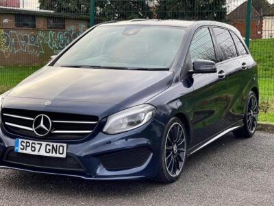 MERCEDES-BENZ B 180 AMG LINE PREMIUM D AUTO ENGINE SIZE 1.5 Litres FUEL DIESEL BODY 5 DOOR MPV TRANSMISSION AUTOMATIC SEATS 5 COLOUR BLUE REG DATE 13/12/2017 79130 miles SP67GNO