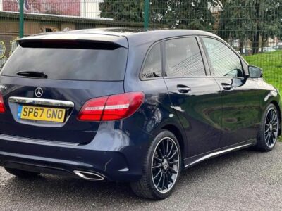 MERCEDES-BENZ B 180 AMG LINE PREMIUM D AUTO ENGINE SIZE 1.5 Litres FUEL DIESEL BODY 5 DOOR MPV TRANSMISSION AUTOMATIC SEATS 5 COLOUR BLUE REG DATE 13/12/2017 79130 miles SP67GNO