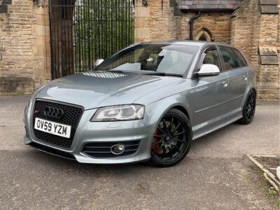 AUDI S3 QUATTRO AUTO ENGINE SIZE 2.0 Litres FUEL PETROL BODY 5 DOOR HATCHBACK TRANSMISSION AUTOMATIC SEATS 5 COLOUR GREY REG DATE 29/01/2010 118740 Miles OV59 YZM