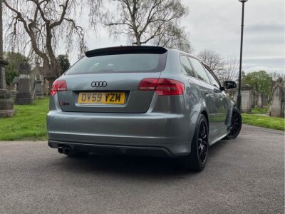 AUDI S3 QUATTRO AUTO ENGINE SIZE 2.0 Litres FUEL PETROL BODY 5 DOOR HATCHBACK TRANSMISSION AUTOMATIC SEATS 5 COLOUR GREY REG DATE 29/01/2010 118740 Miles OV59 YZM