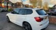 BMW X3 X DRIVE 20D M SPORT ENGINE SIZE 2.0 Litres FUEL DIESEL BODY 5 DOOR ESTATE TRANSMISSION MANUAL SEATS 5 COLOUR WHITE REG DATE 17/11/2014 185000 Miles KM64 YXB