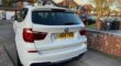 BMW X3 X DRIVE 20D M SPORT ENGINE SIZE 2.0 Litres FUEL DIESEL BODY 5 DOOR ESTATE TRANSMISSION MANUAL SEATS 5 COLOUR WHITE REG DATE 17/11/2014 185000 Miles KM64 YXB