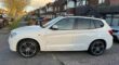 BMW X3 X DRIVE 20D M SPORT ENGINE SIZE 2.0 Litres FUEL DIESEL BODY 5 DOOR ESTATE TRANSMISSION MANUAL SEATS 5 COLOUR WHITE REG DATE 17/11/2014 185000 Miles KM64 YXB