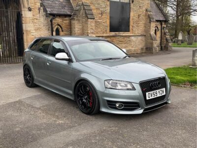 AUDI S3 QUATTRO AUTO ENGINE SIZE 2.0 Litres FUEL PETROL BODY 5 DOOR HATCHBACK TRANSMISSION AUTOMATIC SEATS 5 COLOUR GREY REG DATE 29/01/2010 118740 Miles OV59 YZM