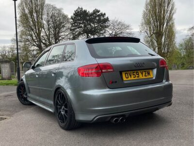 AUDI S3 QUATTRO AUTO ENGINE SIZE 2.0 Litres FUEL PETROL BODY 5 DOOR HATCHBACK TRANSMISSION AUTOMATIC SEATS 5 COLOUR GREY REG DATE 29/01/2010 118740 Miles OV59 YZM