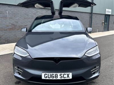 TESLA MODEL X 100D ENGINE SIZE N/A FUEL ELECTRIC BODY 5 DOOR HATCHBACK TRANSMISSION AUTOMATIC SEATS 7 COLOUR GREY REG DATE 12/10/2018 64000 Miles GU68 SCX