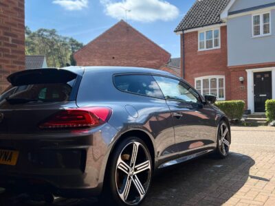 VOLKSWAGEN SCIROCCO R TSI S-A ENGINE SIZE 2.0 Litres FUEL PETROL BODY 2 DOOR COUPE TRANSMISSION SEMI AUTO SEATS 4 COLOUR GREY REG DATE 08/03/2016 47410 Miles KY16YNA