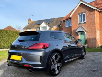 VOLKSWAGEN SCIROCCO R TSI S-A ENGINE SIZE 2.0 Litres FUEL PETROL BODY 2 DOOR COUPE TRANSMISSION SEMI AUTO SEATS 4 COLOUR GREY REG DATE 08/03/2016 47410 Miles KY16YNA