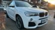 BMW X3 X DRIVE 20D M SPORT ENGINE SIZE 2.0 Litres FUEL DIESEL BODY 5 DOOR ESTATE TRANSMISSION MANUAL SEATS 5 COLOUR WHITE REG DATE 17/11/2014 185000 Miles KM64 YXB