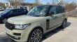 LAND ROVER RANGE ROVER VOGUE SE TDV6 AUTO ENGINE SIZE 3.0 Litres FUEL DIESEL BODY 5 DOOR ESTATE TRANSMISSION AUTOMATIC SEATS 5 COLOUR BLACK REG DATE 29/03/2018 74000 Miles FX18 XLV