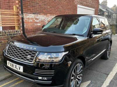 LAND ROVER RANGE ROVER VOGUE SE TDV6 AUTO ENGINE SIZE 3.0 Litres FUEL DIESEL BODY 5 DOOR ESTATE TRANSMISSION AUTOMATIC SEATS 5 COLOUR BLACK REG DATE 29/03/2018 74000 Miles FX18 XLV