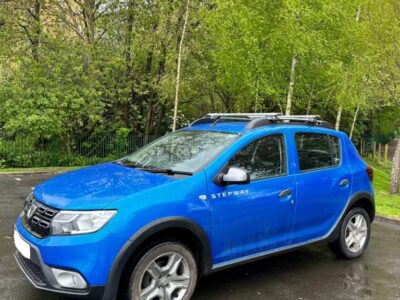 DACIA SANDERO STEPWAY COMFORT TCE ENGINE SIZE 0.9 Litres FUEL PETROL BODY 5 DOOR HATCHBACK TRANSMISSION MANUAL SEATS 5 COLOUR BLUE REG DATE 31/12/2018 50500 Miles SD68VFE