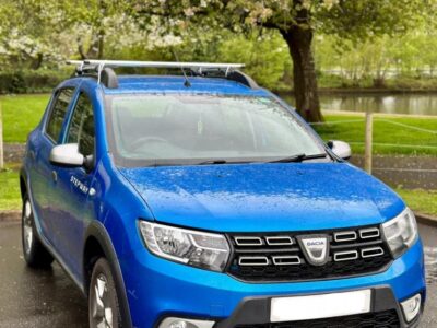 DACIA SANDERO STEPWAY COMFORT TCE ENGINE SIZE 0.9 Litres FUEL PETROL BODY 5 DOOR HATCHBACK TRANSMISSION MANUAL SEATS 5 COLOUR BLUE REG DATE 31/12/2018 50500 Miles SD68VFE