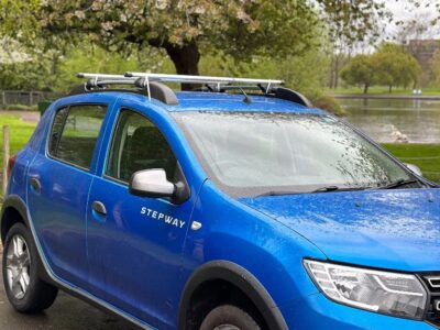 DACIA SANDERO STEPWAY COMFORT TCE ENGINE SIZE 0.9 Litres FUEL PETROL BODY 5 DOOR HATCHBACK TRANSMISSION MANUAL SEATS 5 COLOUR BLUE REG DATE 31/12/2018 50500 Miles SD68VFE