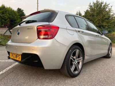 BMW MODEL 116D SPORT AUTO ENGINE SIZE 2.0 Litres FUEL DIESEL BODY 5 DOOR HATCHBACK TRANSMISSION AUTOMATIC SEATS 5 COLOUR SILVER REG DATE 27/09/2012 76,800 Miles CV62 WFS