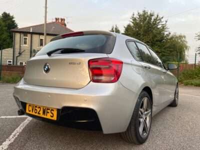 BMW MODEL 116D SPORT AUTO ENGINE SIZE 2.0 Litres FUEL DIESEL BODY 5 DOOR HATCHBACK TRANSMISSION AUTOMATIC SEATS 5 COLOUR SILVER REG DATE 27/09/2012 76,800 Miles CV62 WFS