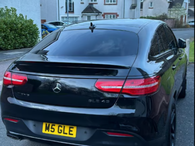 MERCEDES-BENZ AMG GLE 43 4MATIC A MERCEDES-BENZ AMG GLE 43 4MATIC ENGINE SIZE 3.0 Litres FUEL PETROL BODY 4 DOOR COUPE TRANSMISSION AUTOMATIC SEATS 5 COLOUR BLACK REG DATE 27/01/2017 65110 Miles BLACK LY66 UHR